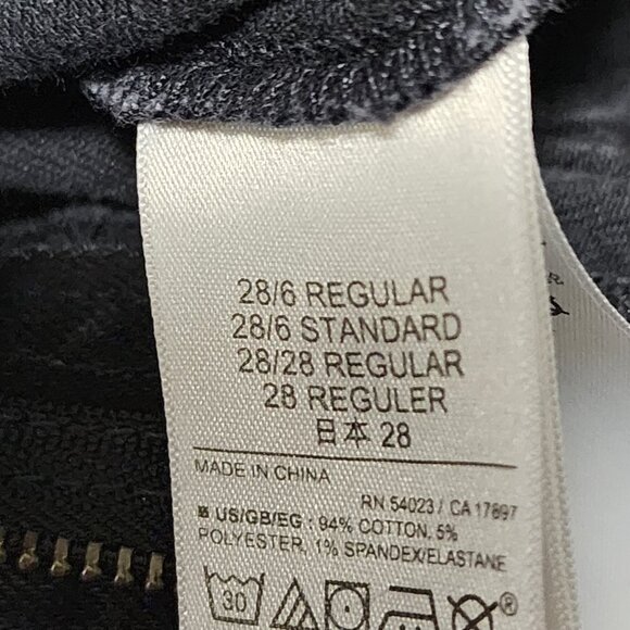 GAP Black Wash Stretch Denim High Rise 70's Flare Jeans - Picture 8 of 8